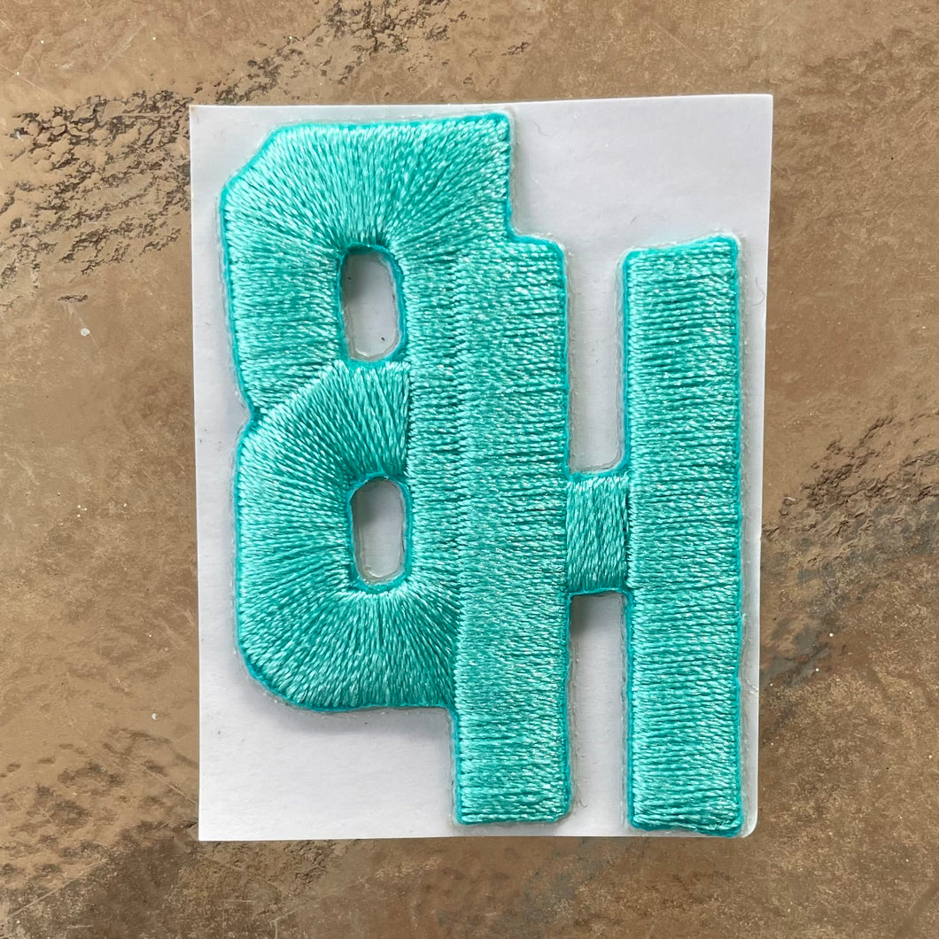 Turquoise BH Patch