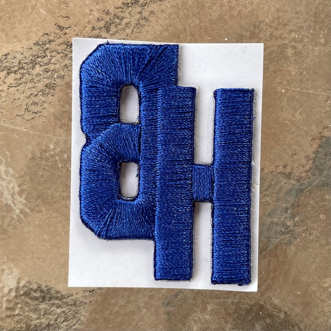 Blue BH Patch